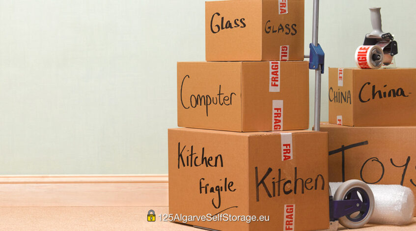 Storage Solutions for when you're Moving Home - 125AlgarveSelfStorage