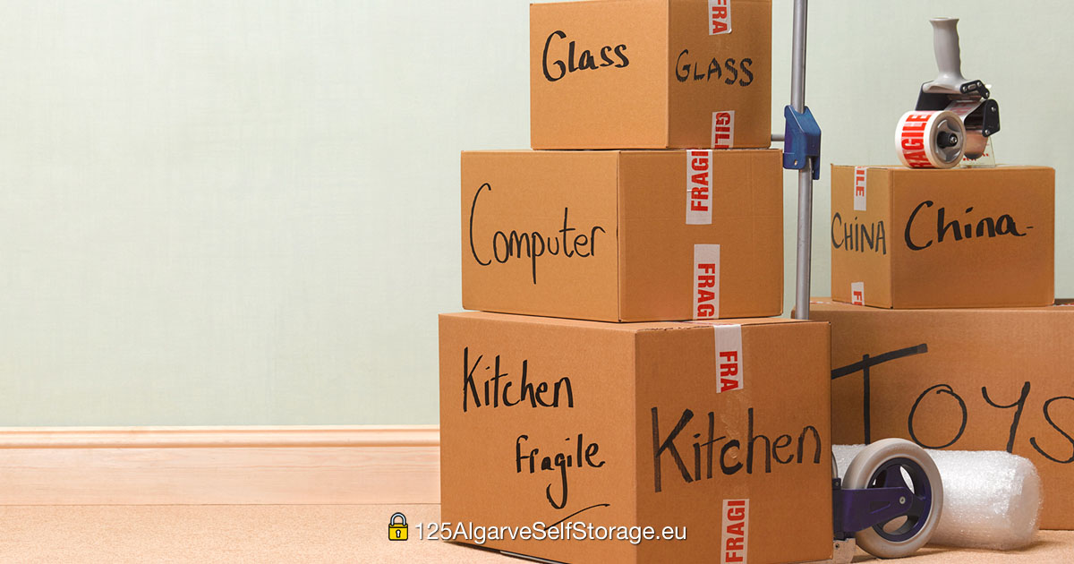 Storage Solutions for when you're Moving Home - 125AlgarveSelfStorage