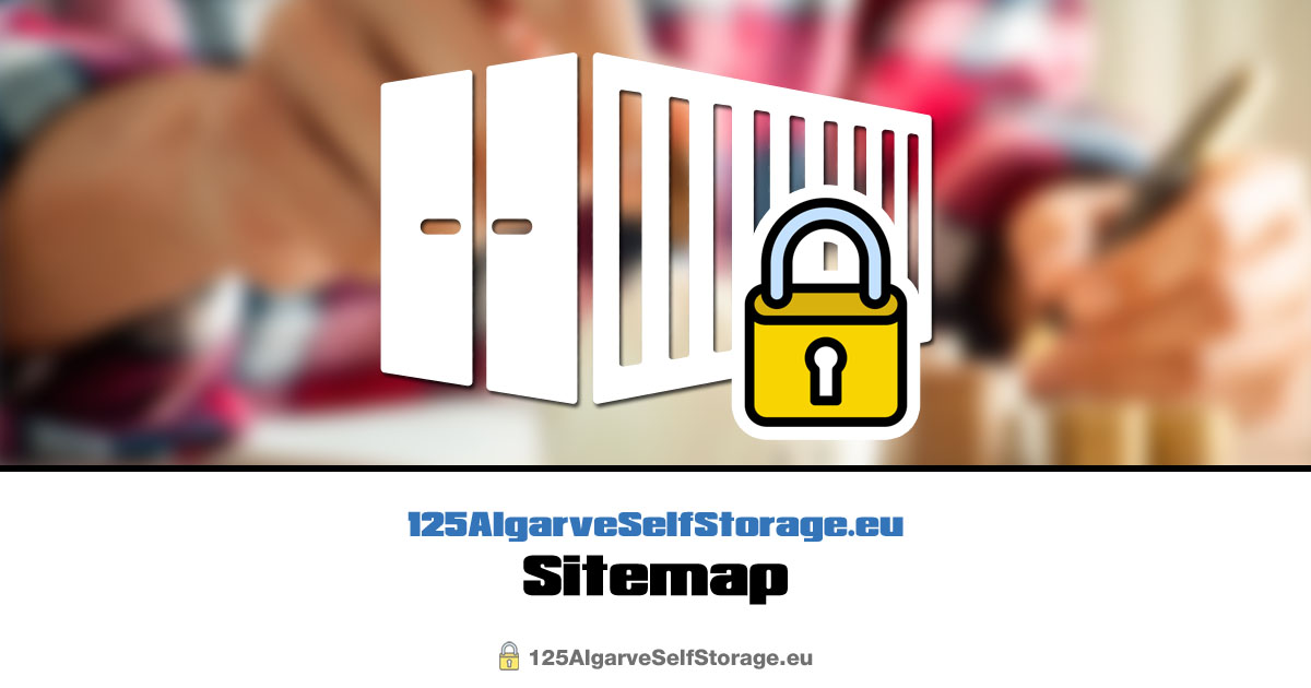 Sitemap - 125AlgarveSelfStorage_eu