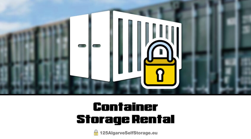 Container Storage Rental - 125AlgarveSelfStorage_eu - Secure Self Storage Containers, Loulé, Algarve, Portugal